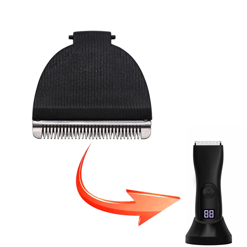 Body Hair Trimmer Clipper Replacement Blade Cutter Knife Head for Body Groin Pubic Hair Trimmer