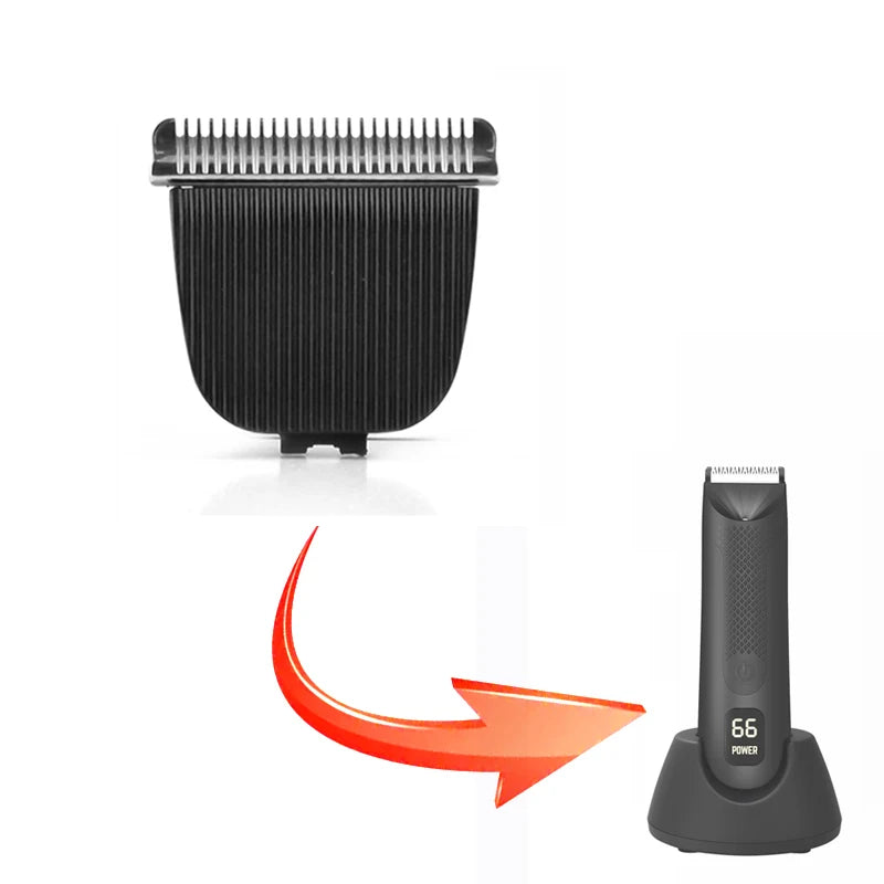 Body Hair Trimmer Clipper Replacement Blade Cutter Knife Head for Body Groin Pubic Hair Trimmer