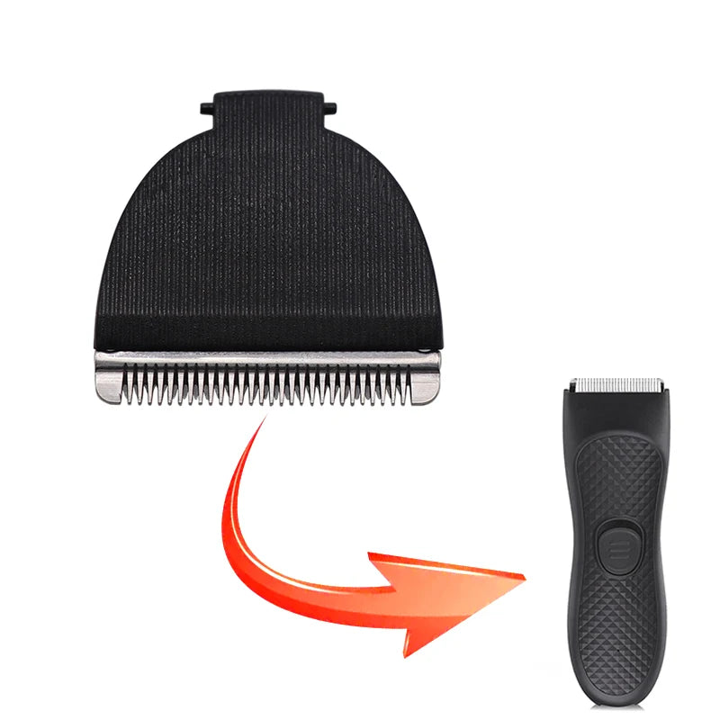 Body Hair Trimmer Clipper Replacement Blade Cutter Knife Head for Body Groin Pubic Hair Trimmer