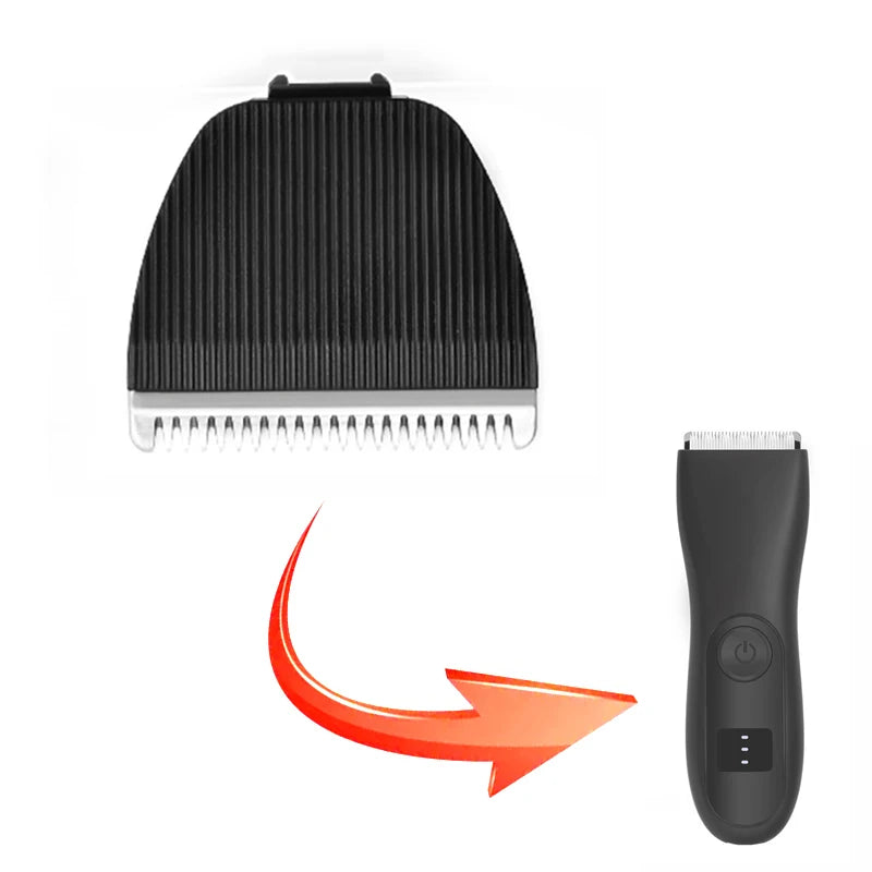 Body Hair Trimmer Clipper Replacement Blade Cutter Knife Head for Body Groin Pubic Hair Trimmer