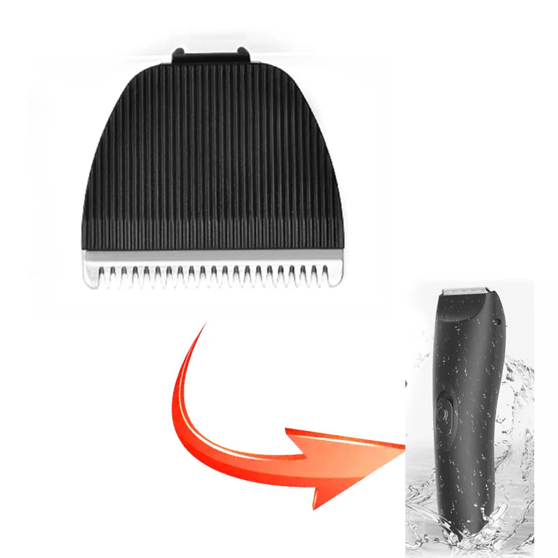 Body Hair Trimmer Clipper Replacement Blade Cutter Knife Head for Body Groin Pubic Hair Trimmer