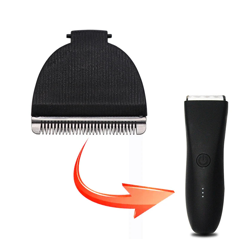 Body Hair Trimmer Clipper Replacement Blade Cutter Knife Head for Body Groin Pubic Hair Trimmer
