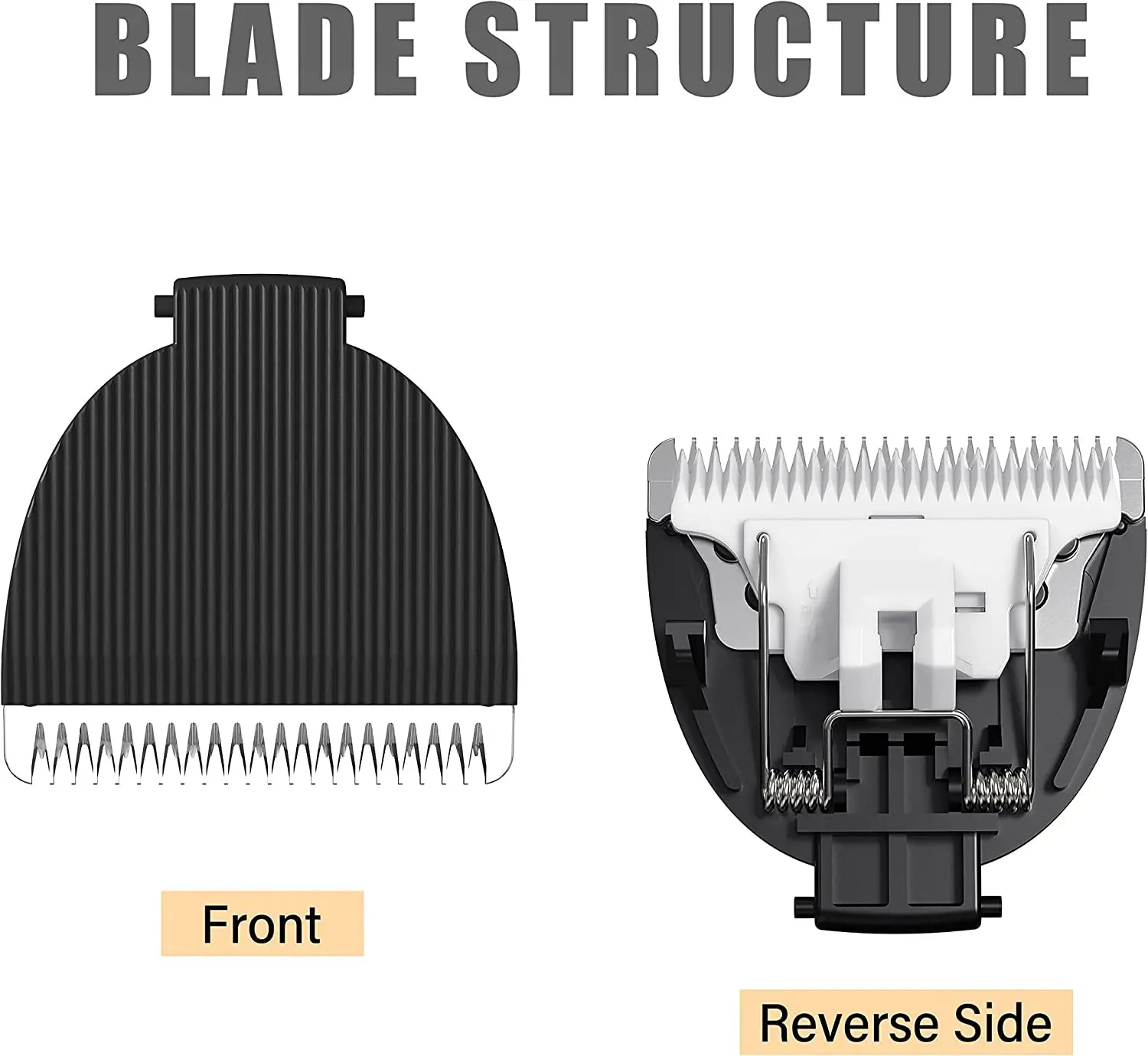 Body Hair Trimmer Clipper Replacement Blade Cutter Knife Head for Body Groin Pubic Hair Trimmer