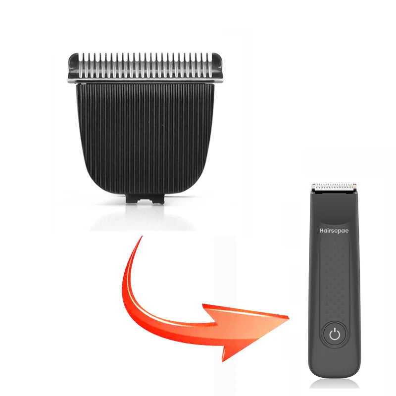 Body Hair Trimmer Clipper Replacement Blade Cutter Knife Head for Body Groin Pubic Hair Trimmer